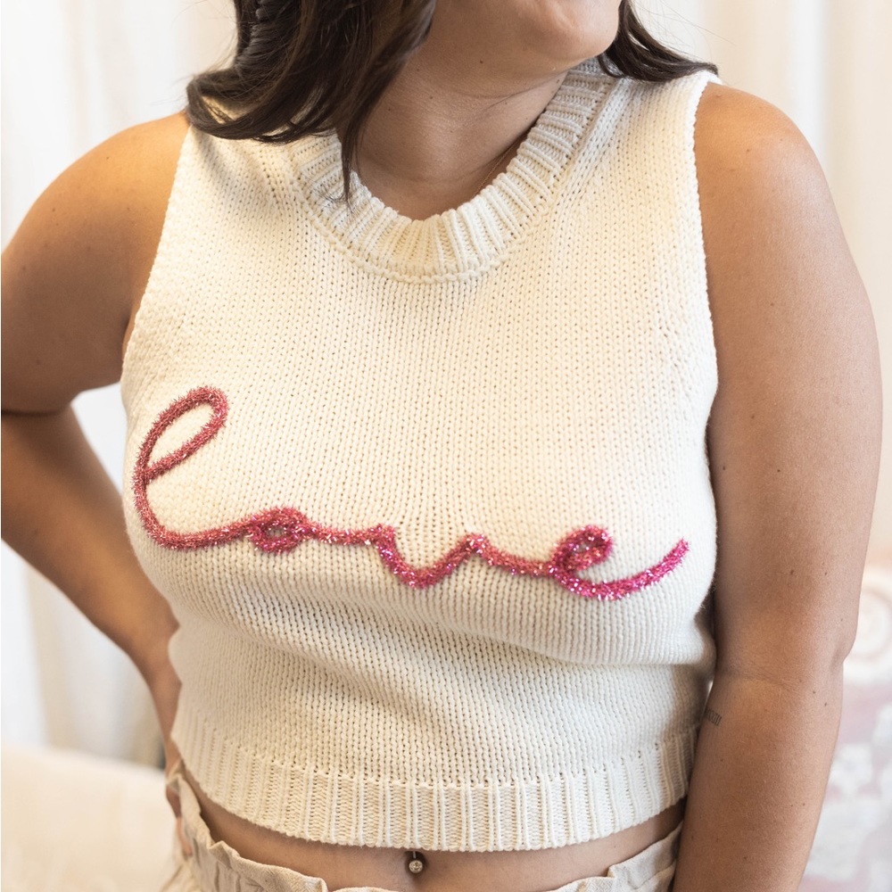 Love sweater tank